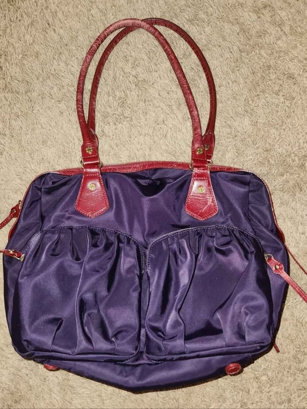 MZ Wallace Nylon Satchel/Shoulder Bag